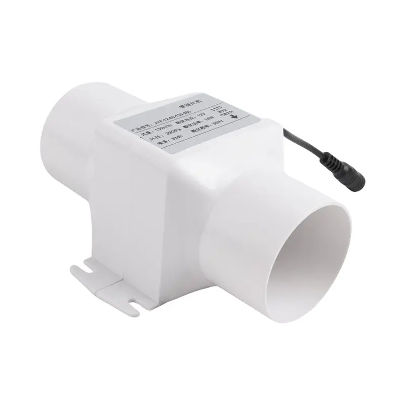 Y51A-Low Noise 60Mm Extractor Fan Hydroponic Air Blower Speed Regulation Exhaust Duct Fan For Home Bathroom Ventilation