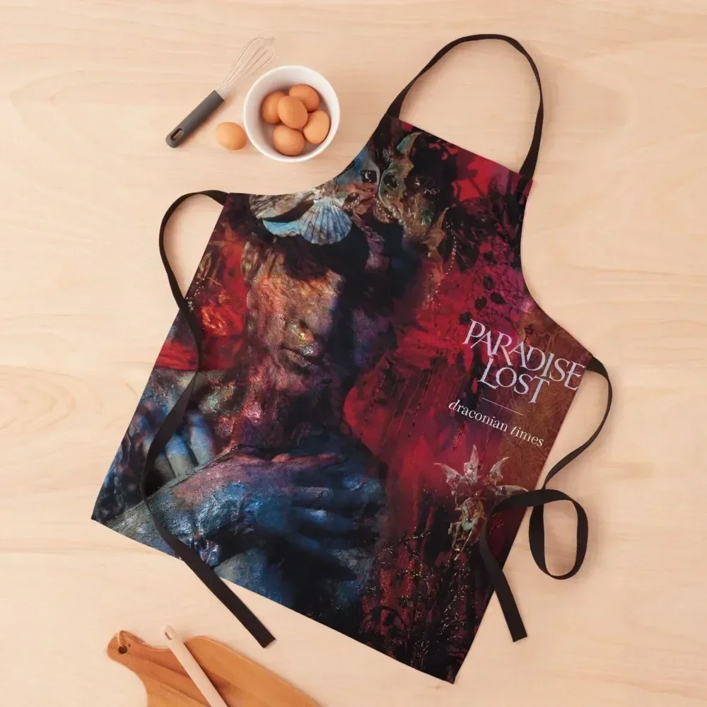 

draconian times Apron Restaurant Hairdressing Kitchen Things For Home man chef uniform Apron