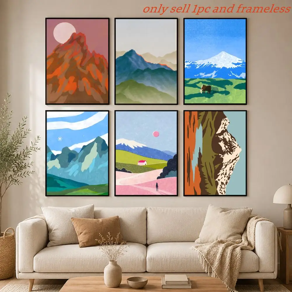Lily Kong Abstract Painting Poster HD Anime Hot Theme Singer/OST/Movie-Waterproof Self-Stick Home Decor