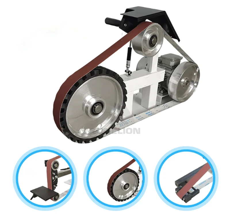 Industrial Belt Sander With Full Copper Motor For Stable Performance