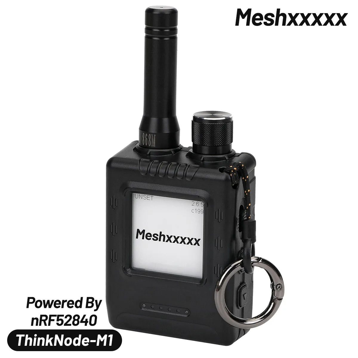 ELECROW ThinkNode M1 M5 Meshtastic LoRa Node with E-ink Screen&GPS 868MHz 915MHz NRF52840 SX1262 Wireless Module