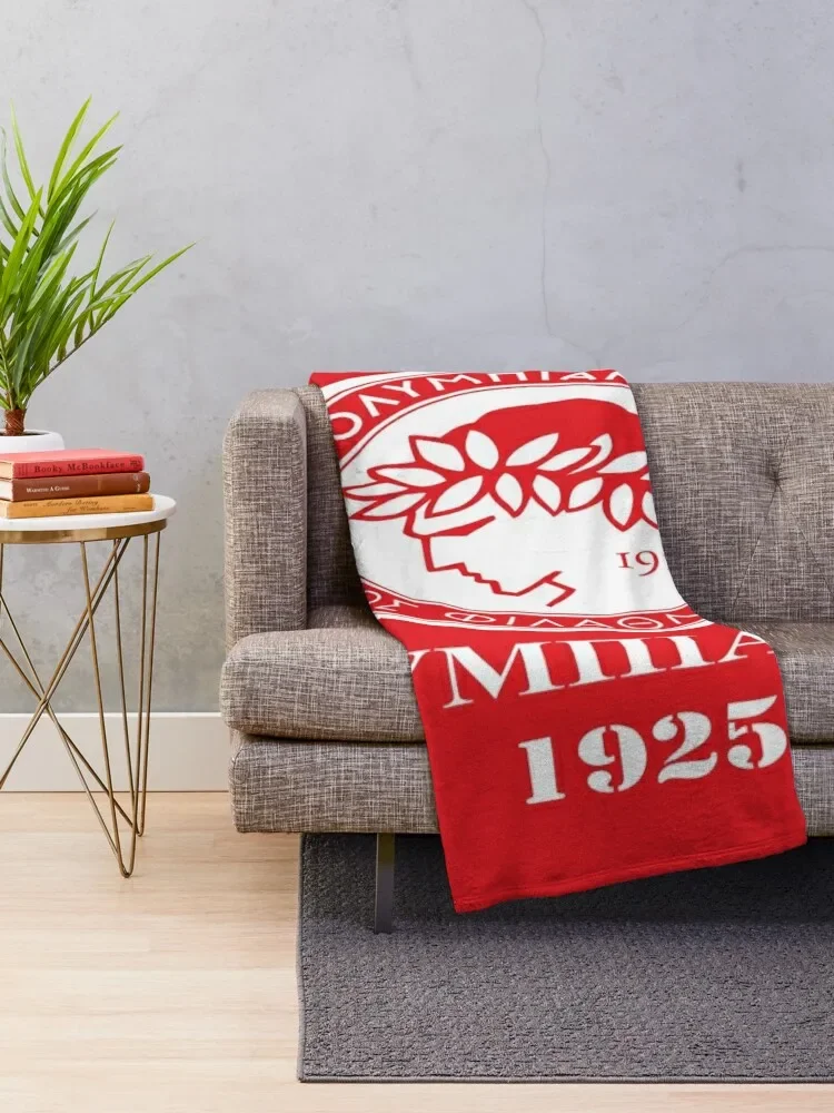 OLYMPIAKOS PIRAEUS FC Throw Blanket Thin Multi-Purpose Blankets