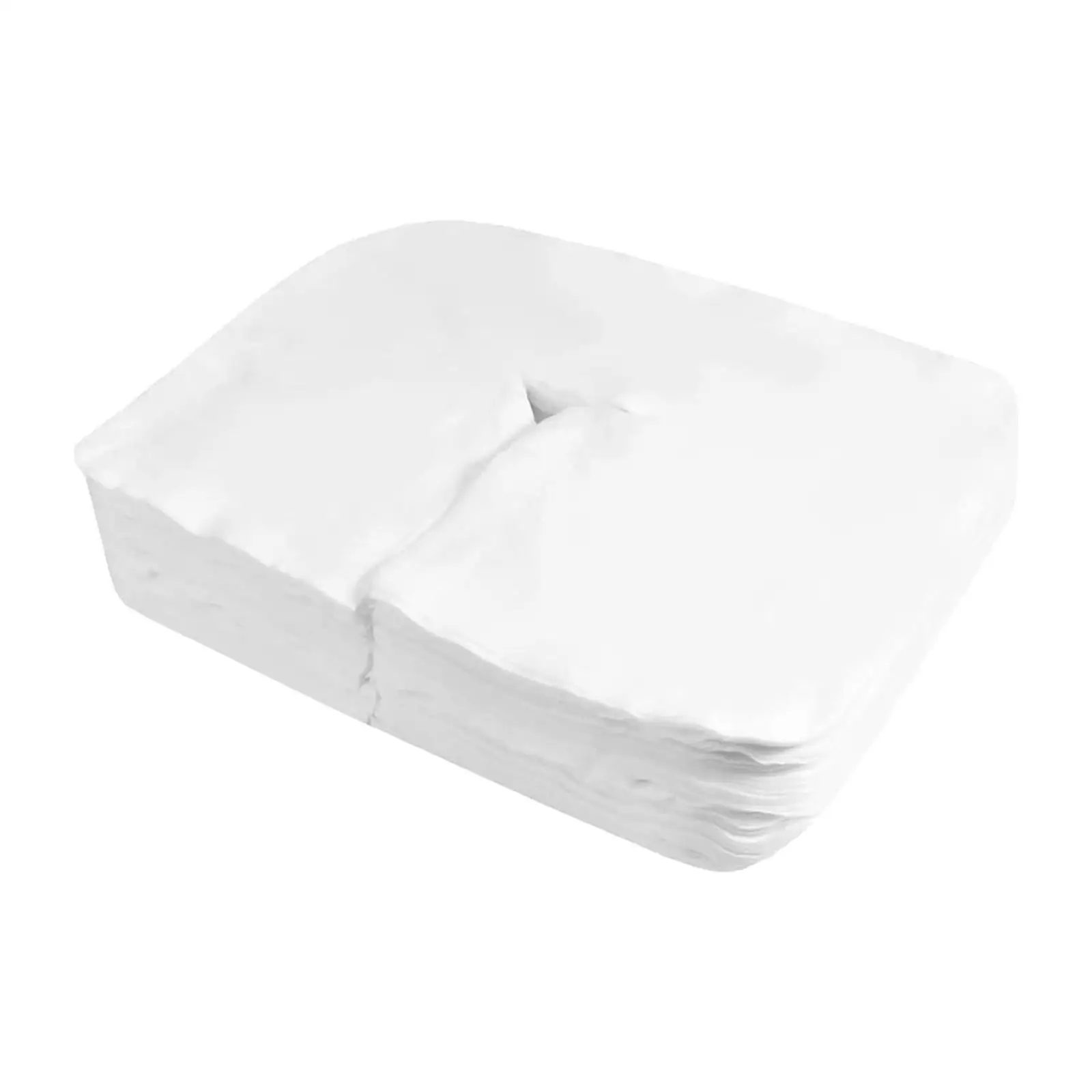 

200x Non Sticking Flat Face Rest Cover SPA Bed Massage Tables Soft Nonwoven