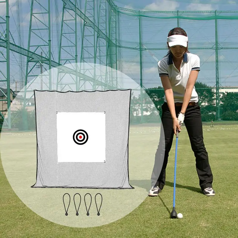 Golf Practice Net Ball Nets For Backyard Golf Practice Supplies Punch Aid Netting Multi-functional For Travel Home Garage Lawn