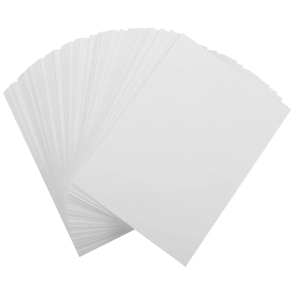 100 vellen fotopapier blanco glanzende afwerking multifunctioneel afdrukken gecoat voor printer fijne beeldbenodigdheden tandwiel