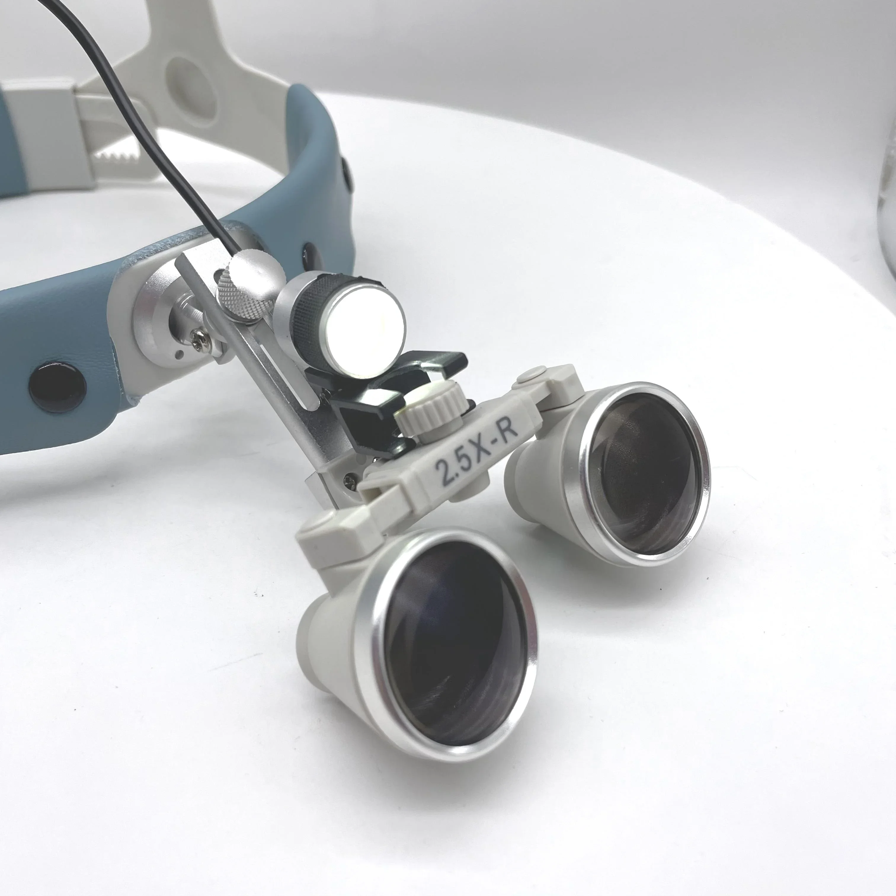 Dentistry Headwear Dentistry Surgical Loupe Headband Binocular Loupes with 5W LED Headlight