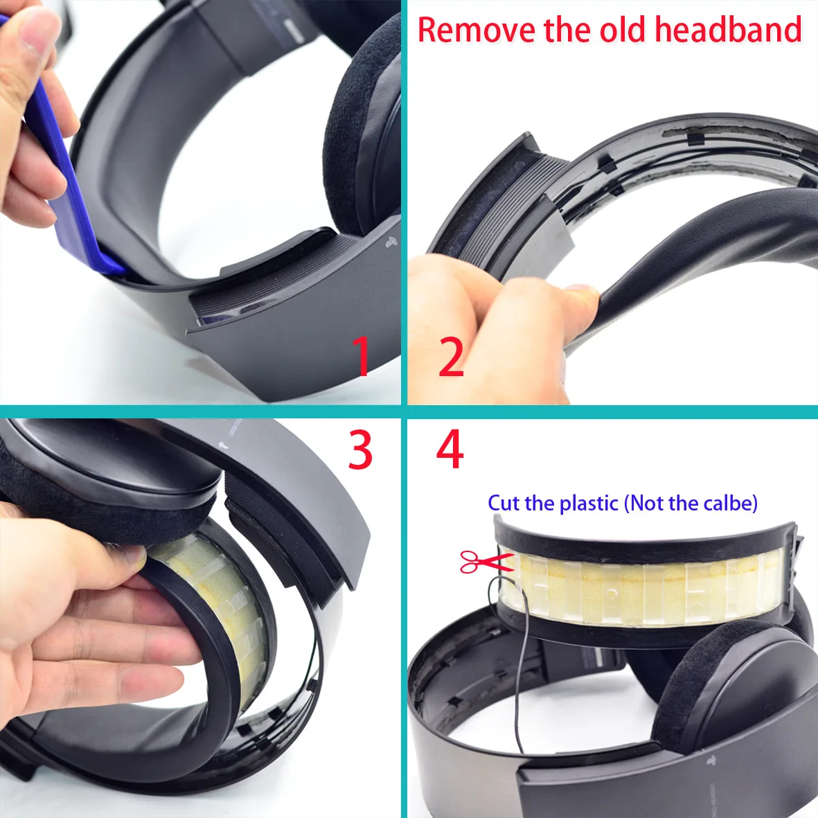 PS3 PS4 CECHYA-0080 Earpads For Sony PlayStation3 PlayStation4 CECHYA0080 Wireless Headphone Earcushions