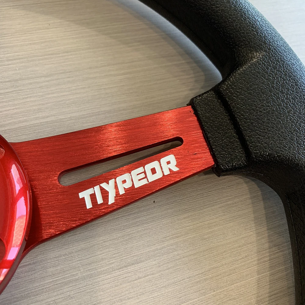 TIYPEOR factory wholesale PU cheap steering wheel 13 inch wheel