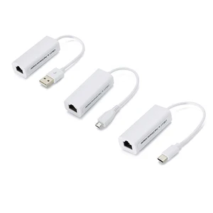USB إلى RJ45 كابل الفاصل إيثرنت تمديد محول Micro USB2.0 100 ميجابت في الثانية بطاقة شبكة للكمبيوتر اللوحي والكمبيوتر المحمول الذي يعمل بنظام Android أعلى 12 مبيعات مجانية عبر الأقمار الصناعية عبر الإنترنت - No4