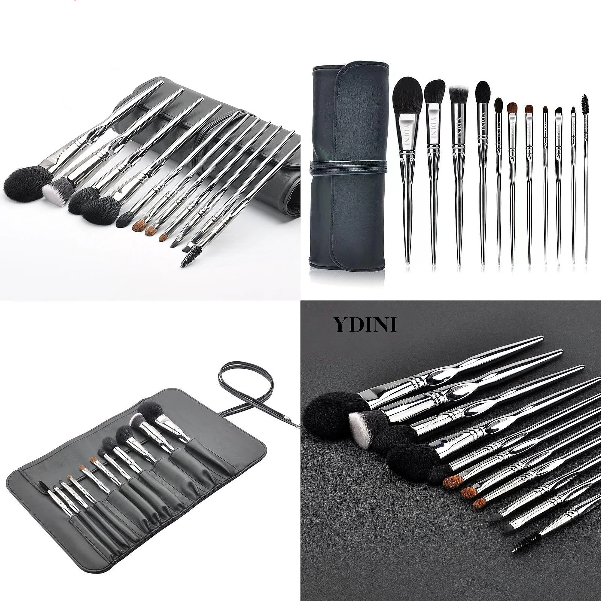 bestseller natural hair makeup brush set high quality low price cosmetics custom own brand makeup brush set