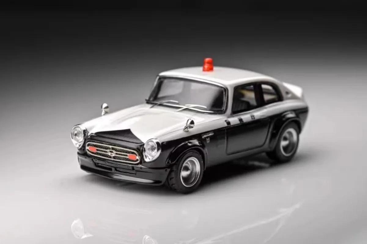 Honda S800 Alloy Diecast Model Car, Brinquedos de Veículos para Meninos, Coleção Display Caixa Original, Escala 1:64