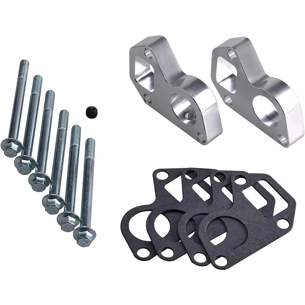 Aluminiowa pompa wodna LS zestaw wymienny Adapter zestaw do silnika Camaro LQ4 LS1 5.3l LSX LQ9 LS6 L33 LS2 seria silników