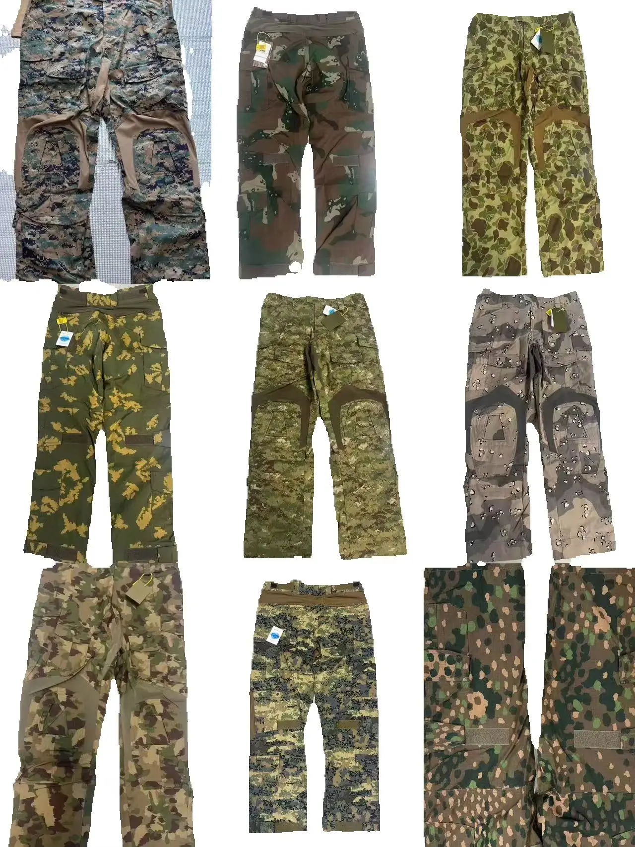G3 all-weather combat pants, orange peel four sided elastic GEN3 camouflage training pants