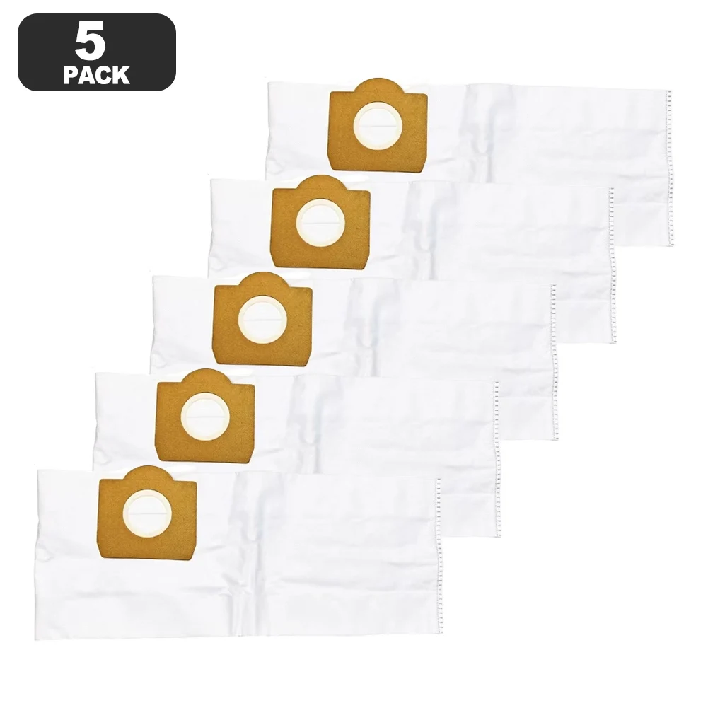 10 Pack Vacuum Dust Bags for Karcher WD3 For MV3 SE Models Replacement Filter Bags Designed for Optimal Cleaning Performance