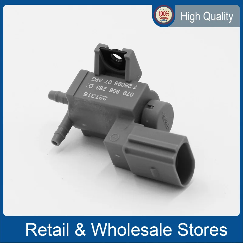 Intake Control Solenoid Valve 079906283B 079906283D for AUDI A4 B6,A5,A7,Q5,Q7 (4LB) 2010-2015,R8 VW Touareg 7P 3.0 V6 2010-2018