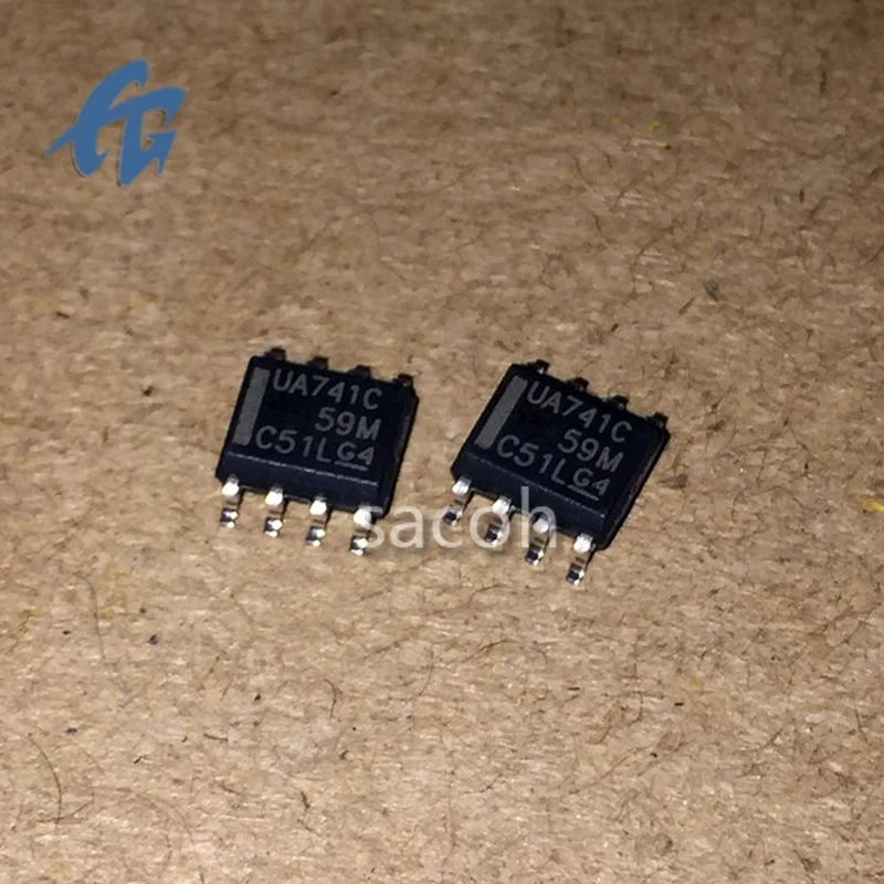 New Original 10Pcs UA741C UA741CDR SOP-8 Operational Amplifier Chip IC Integrated Circuit Good Quality