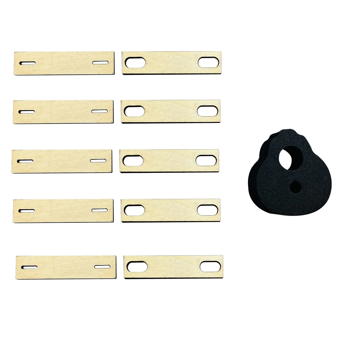 Roban-Pièces de rechange de fuselage d'hélicoptère RC, couverture antarctique, fenêtre, queue horizontale, train d'atterrissage, entretoises en bois, autocollant, taille 450, A109