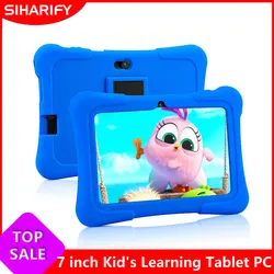 7 Inch Kids Tablet Quad Core Android 13 Tablets 4GB RAM 64GB ROM WiFi Bluetooth Educational Software Installed Learning Tablet
