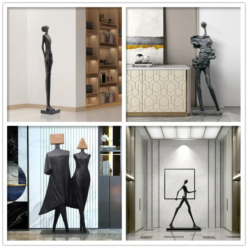 GY فندق اللوبي شكل كبير الطابق الحلي مبيعات مكتب نموذج غرفة نافذة مجردة الفن لينة الديكور النحت