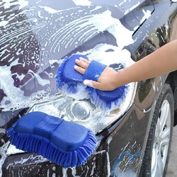 Ultra Fine Fiber Car Wash Machine Sponge Brush Cleaning Car Care Details Brush Washing Towels Car Gloves Styling Accessories