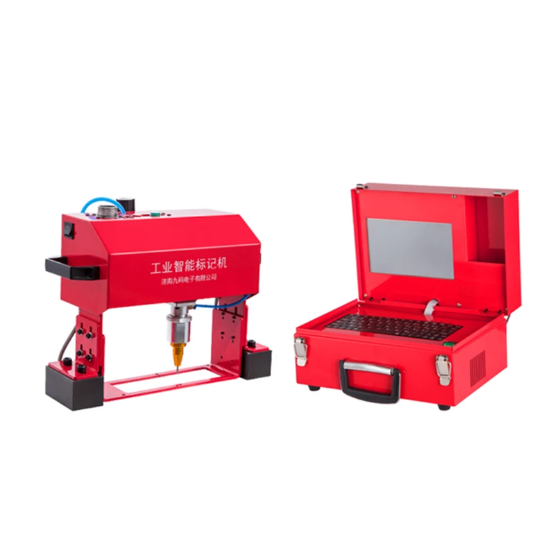 Portable Metal Engraving Machine 135*50mm Pneumatic Touch-screen Nameplate Marking Machine for Car Frames Chassis Number