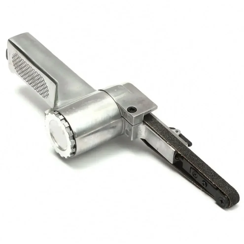 

#For belt grinder 3/8" Air Belt Sander Air Angle Grinding Machine with Sanding Belts for Air Compressor Sanding Pneumatic Tool S