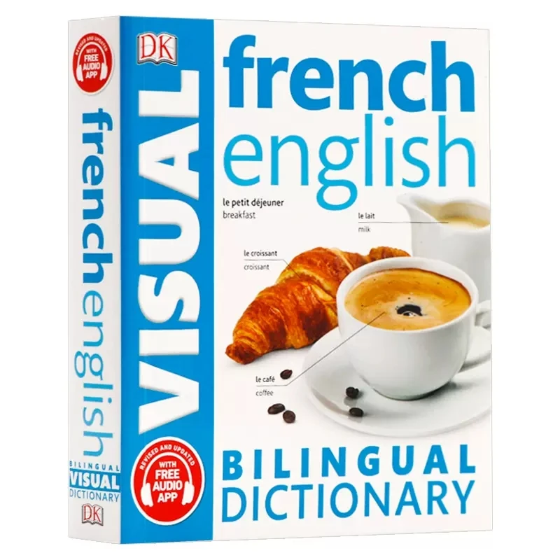 DK French English Bilingual Visual Dictionary Bilingual Contrastive Graphical Dictionary Book