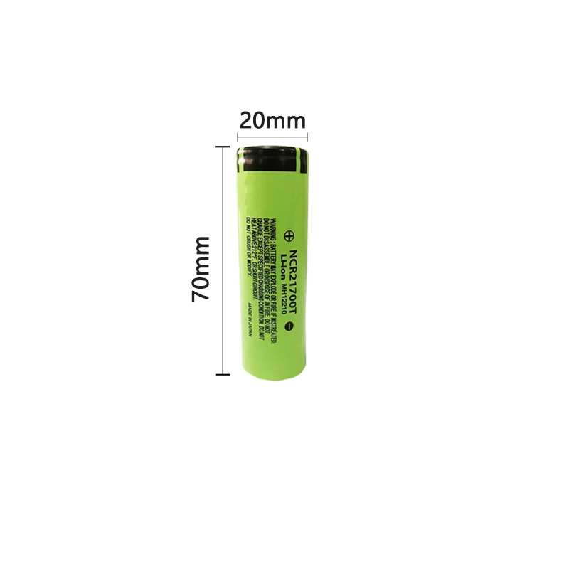 21700 4800mAh NCR21700 48T 3.7v Lithium Rechargeable Batteries High Capacity for Flashlight Toys HD Cell