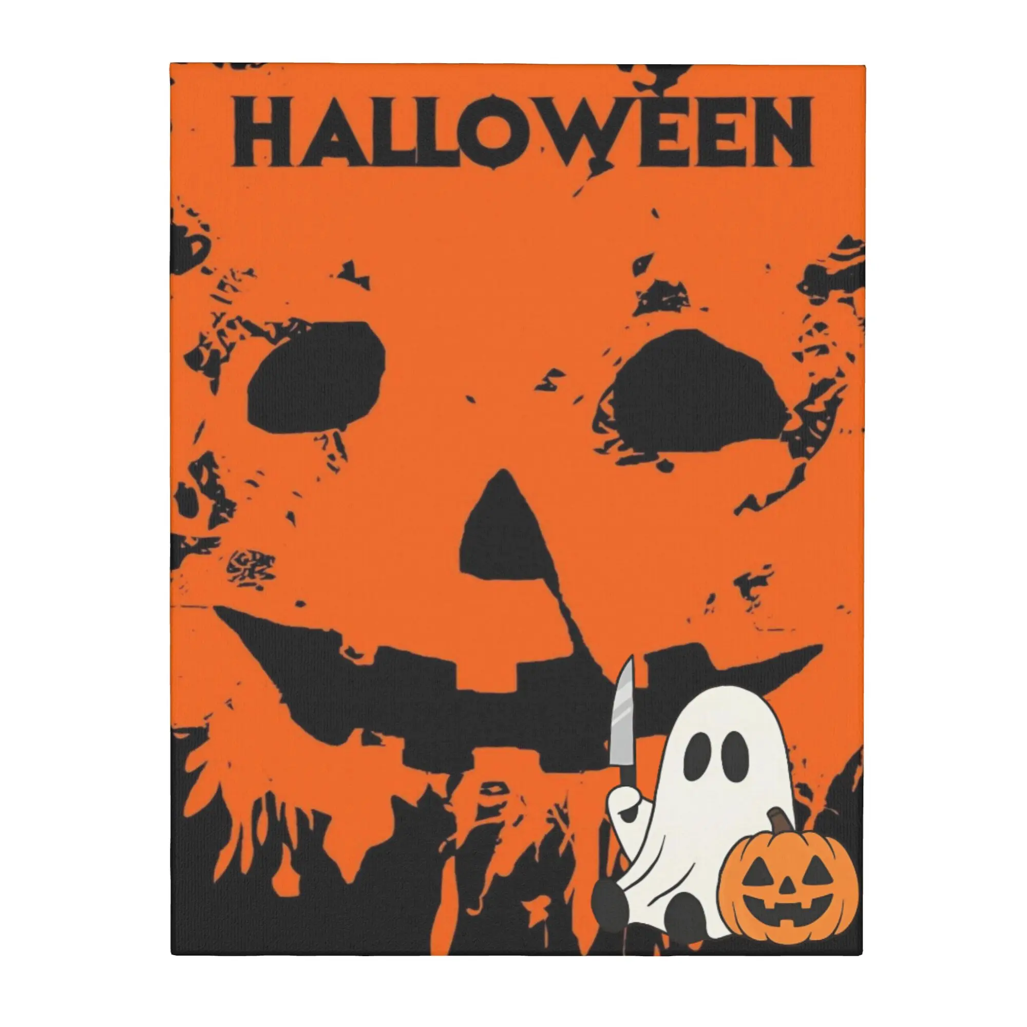 Unframed Canvas Wall Painting Happy Halloween Wall Decor Apartment  Home Decoration Gift Customerized Painting 40x50cm,