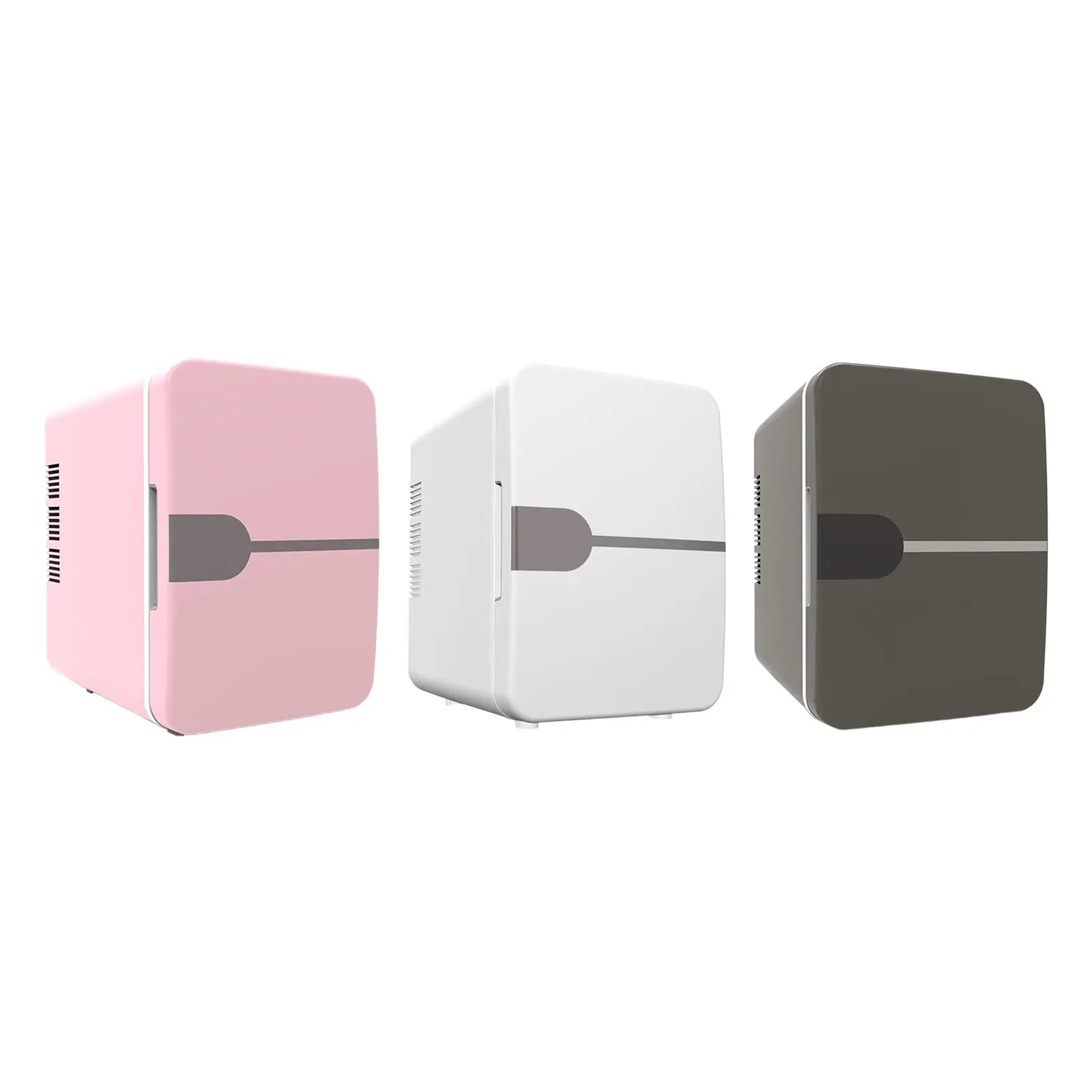 Mini refrigerador portátil compacto leve, aquecedor de refrigeração termoelétrica, geladeira maquiagem para apartamento, dormitório ao ar livre