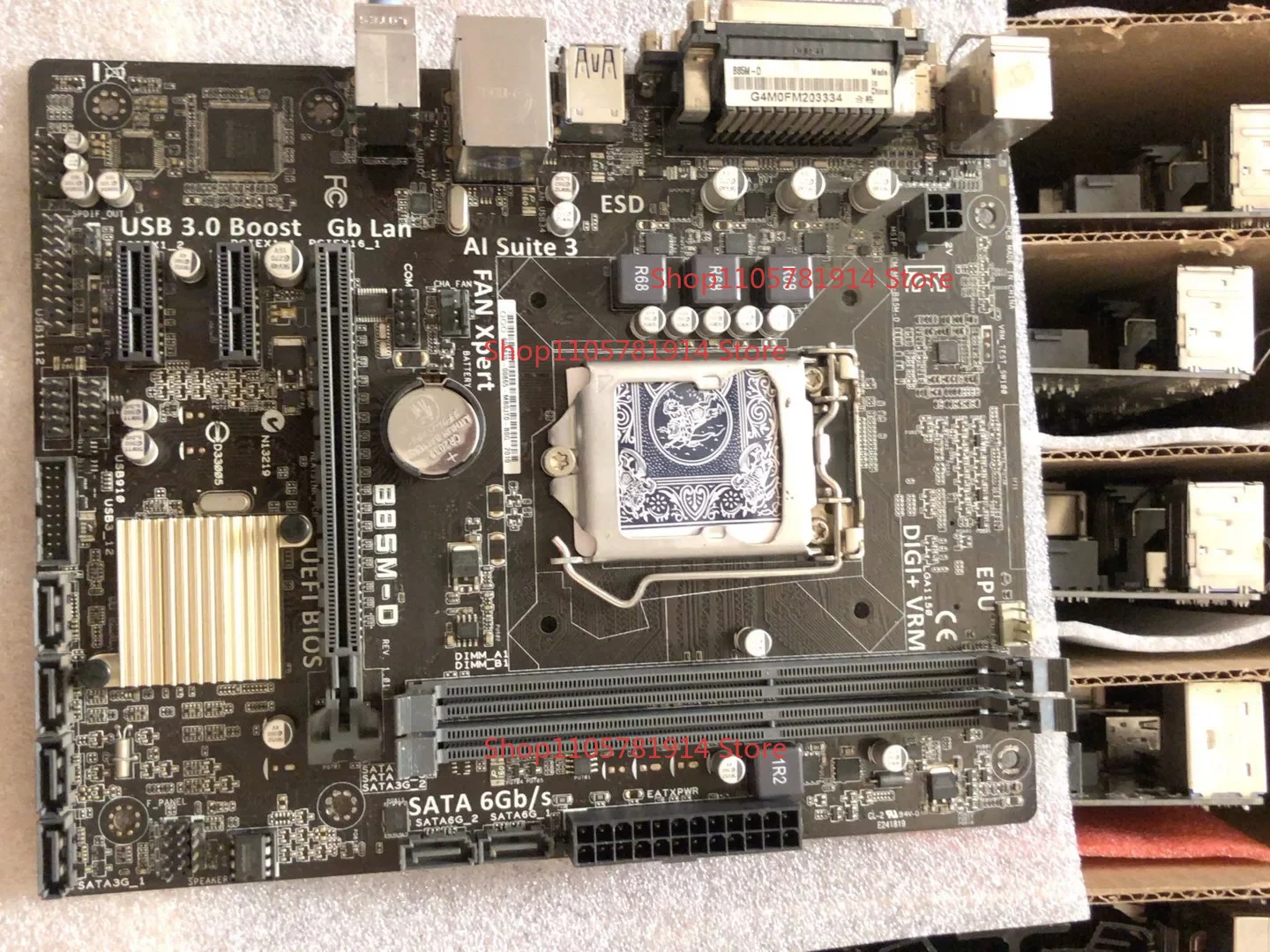 For ASUS B85M-D Main Board LGA1150 B85 M-ATX Small Board DDR3 with Parallel Port