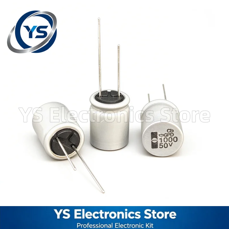 NCC GPD Series 50V1000uF 16x20mm 1000UF50V 50V 1000UF High Temperature 135℃ Electrolytic Capacitor NIPPON CHEMI CON NEW