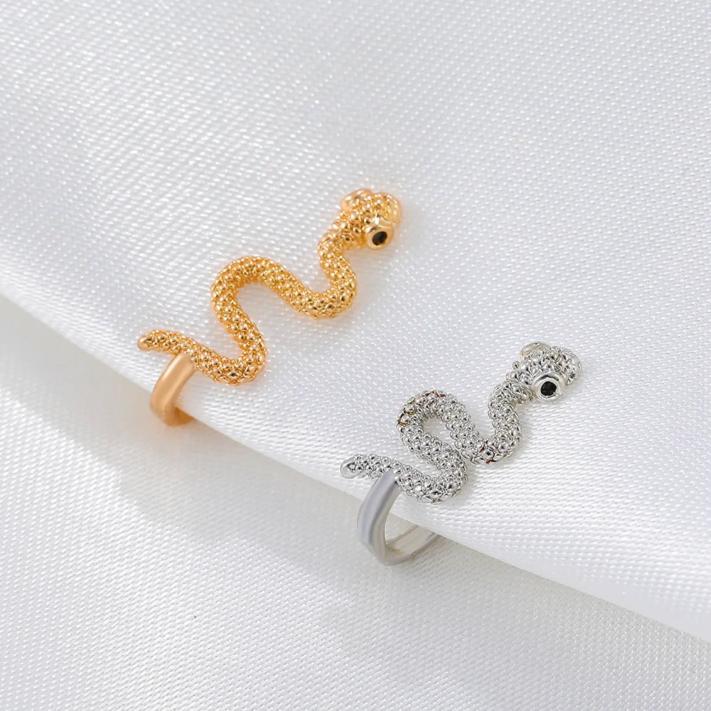 Punk U-shaped Nose Clip Hot Sale Snake Shaped Nose Ring Puncture Jewelry For Men And Women  False Nose Piercing Accessories