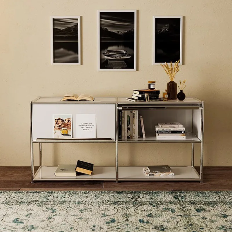 

Metal Organizer Living Room Cabinet Entryways Designer Luxury Corner Tv Cabinet Modern Space Saving Szafki Do Salonu Furniture