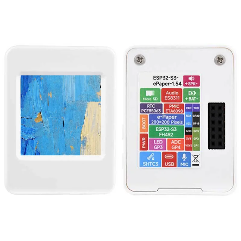 FFYY-ESP32-S3 1.54インチE-Inkディスプレイ Xiaozhi Deepseek ESP32-N16R8 Aiot開発ボード用 200X200タッチスクリーンディスプレイ