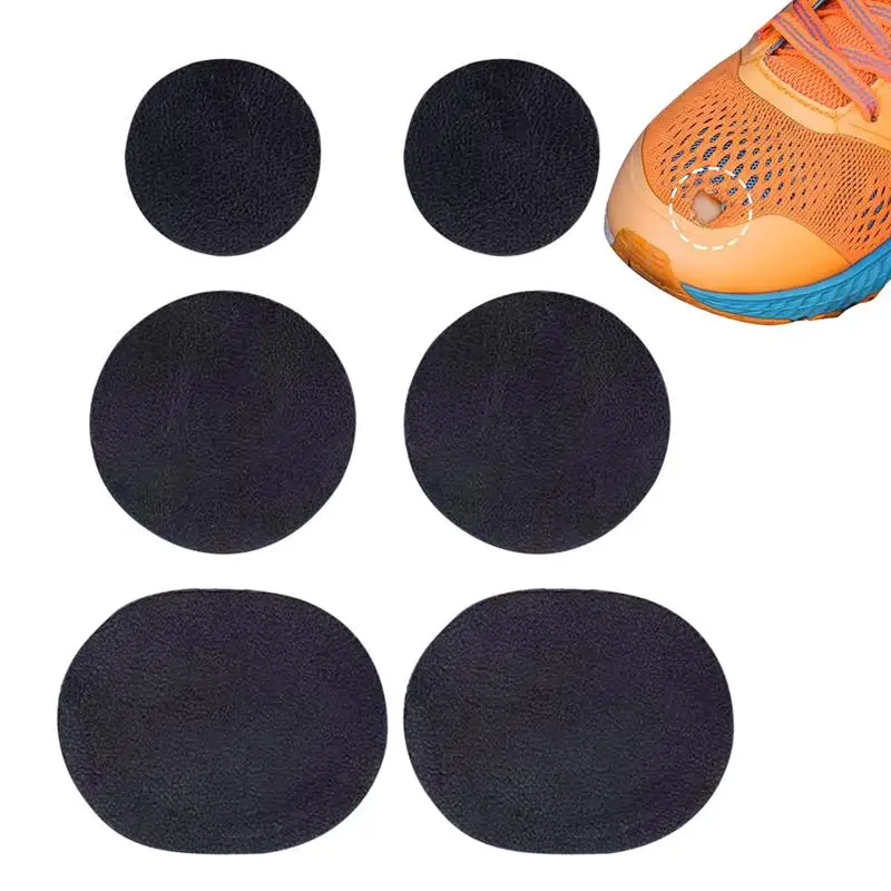 

6pcs Sports Shoes Patches Vamp Repair Shoe Insoles Patch Sneakers Heel Protector Adhesive Patch Repair Shoes Heel Foot Care Tool