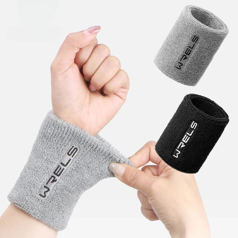 1/2pcs Wristbands Sweatbands Absorbent Stretchable Wrist Bands for Working Out Quick Drying Wrist Sweat Bands for Fitness
