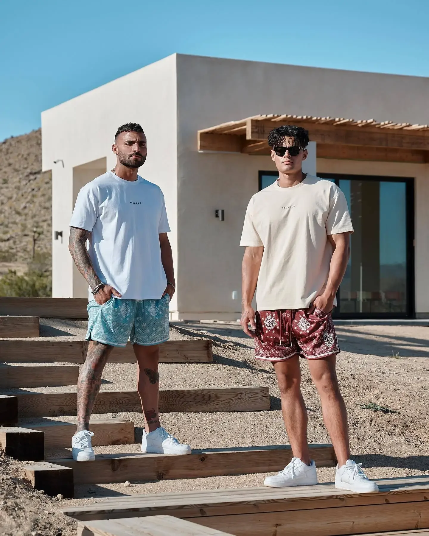 2023 neue Gym Herren Lauf-und Fitness-Shorts Mesh schnell trocknende atmungsaktive trend ige Shorts