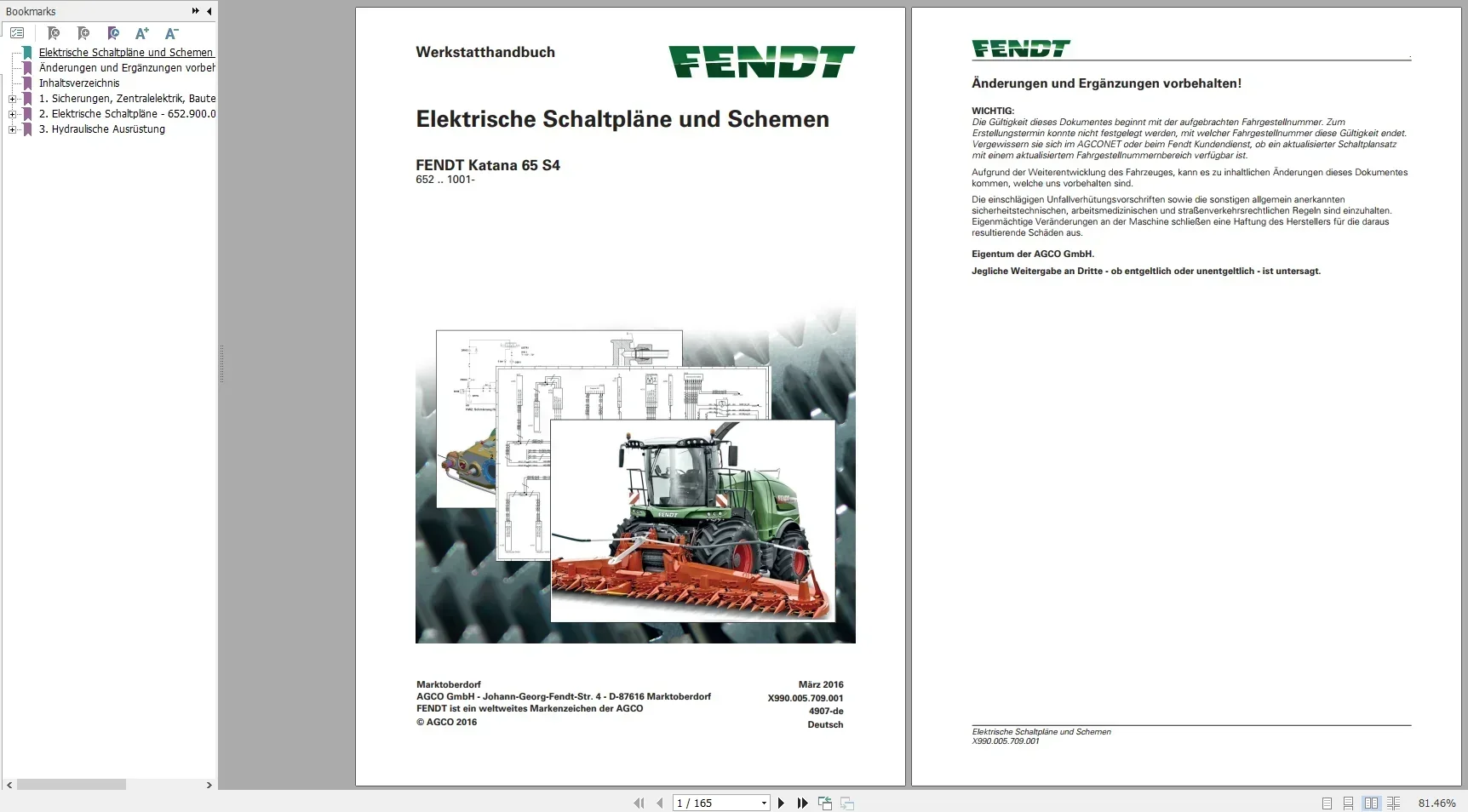 TruckEPC3 FENDT Forage Harvester Diagrams, Operator & Workshop Manuals Multi Languages