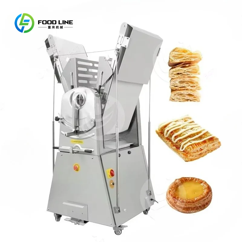Customized Commercial Somerset Laminadora De Masa Laminating Croissant Dough Puff Pastry Sheeter Bake Equipment