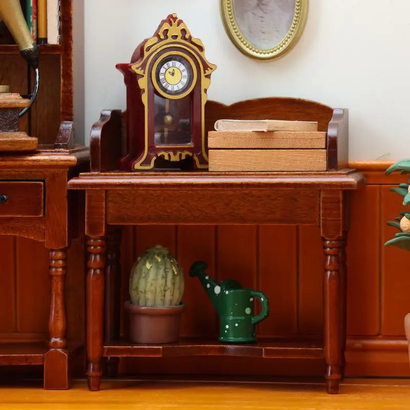 1:12 Dollhouse Miniature Dressing Table Desk Table Furniture Home Model Decor Toy Doll House Accessories