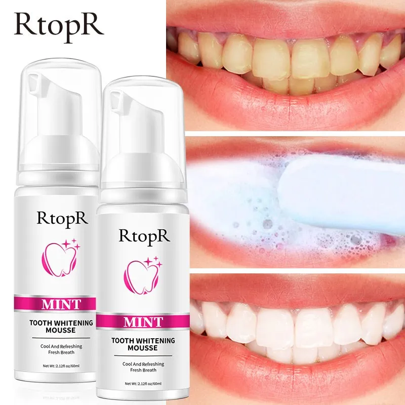 Whitening Teeth Cleansing Mousse Teeth Removes Stains Oral Hygiene Essence Toothpaste Dentistry Dental Accessories Beauty Health