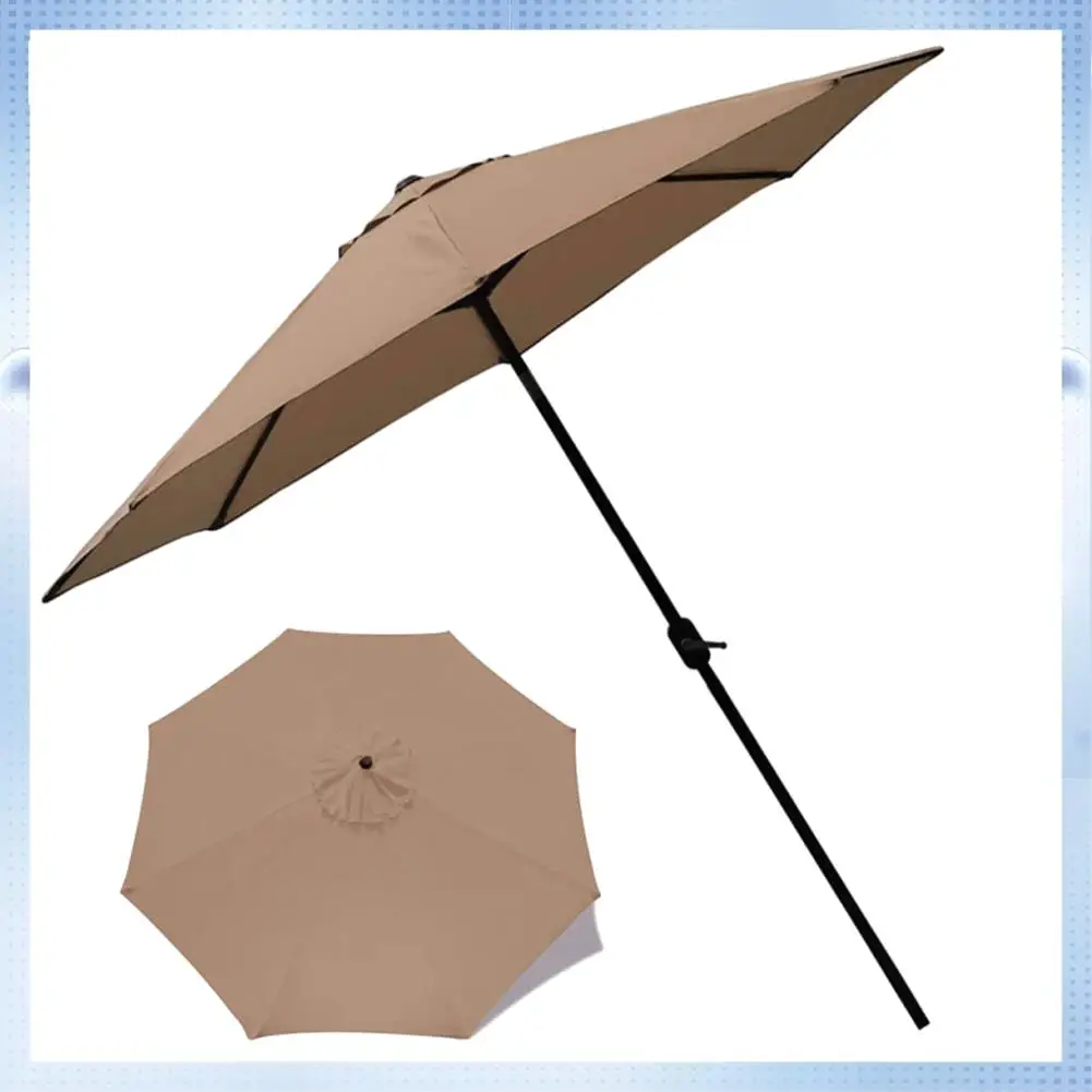 

ABMW-3Meter Replacement Cloth Round Garden Umbrella Cover For 8-Arm Umbrella Sunshade Shield Rain Cover Garden Supplies