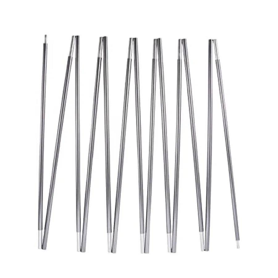 

Preassembled Tent Poles Gray Tent Poles Replacement 7001 T6 Heated Alumum Tent Poles 2 Poles Pack