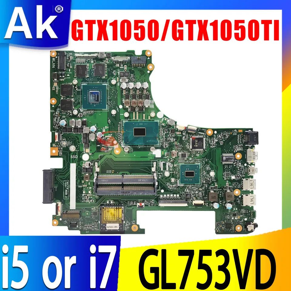 ASUS ROG Strix GL753V Motherboard for GL753VD FX753V