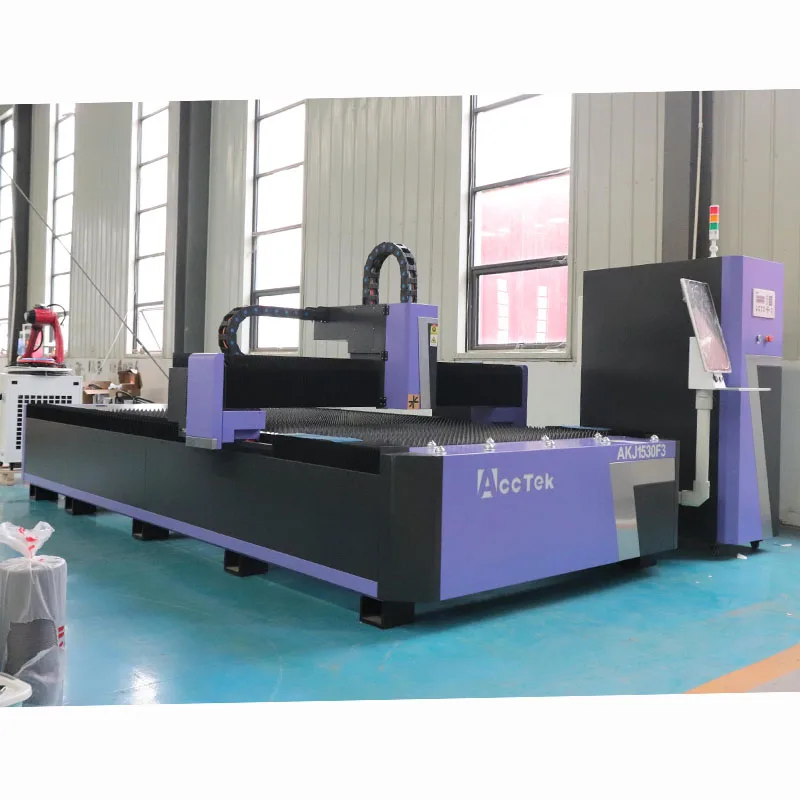 High Power 6kw 3015 2030 Size Fiber Optic Cutting Machine 3kw 2kw Lazer Cutting Machine For Steel Aluminum Copper Brass