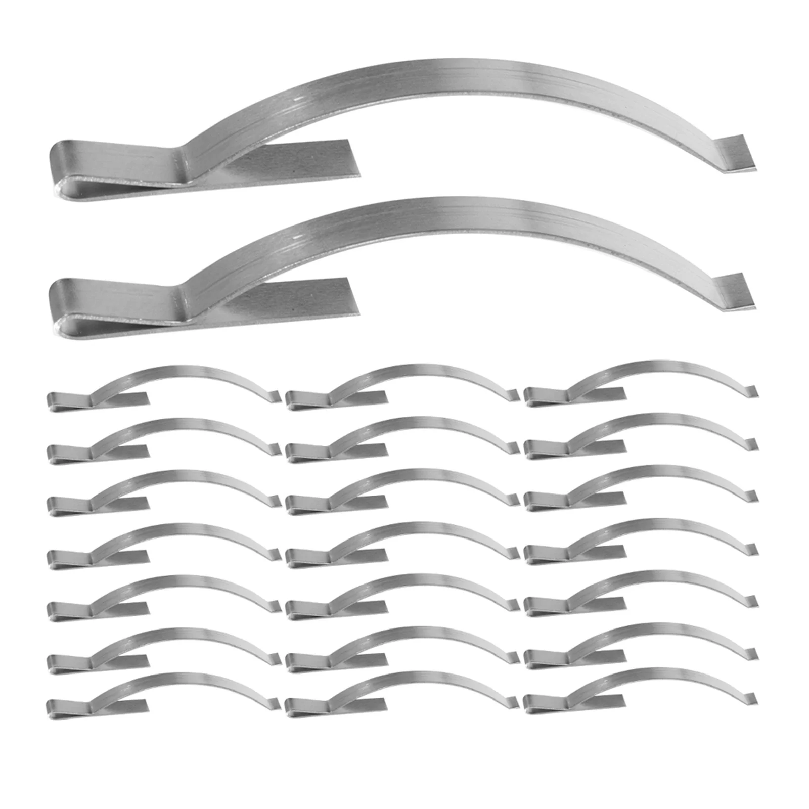 

30Pcs Window Screen Spring Corner Clips Stainless Steel Frame Tension Clips Reliable Screen Fixing for Aluminum Channel Window