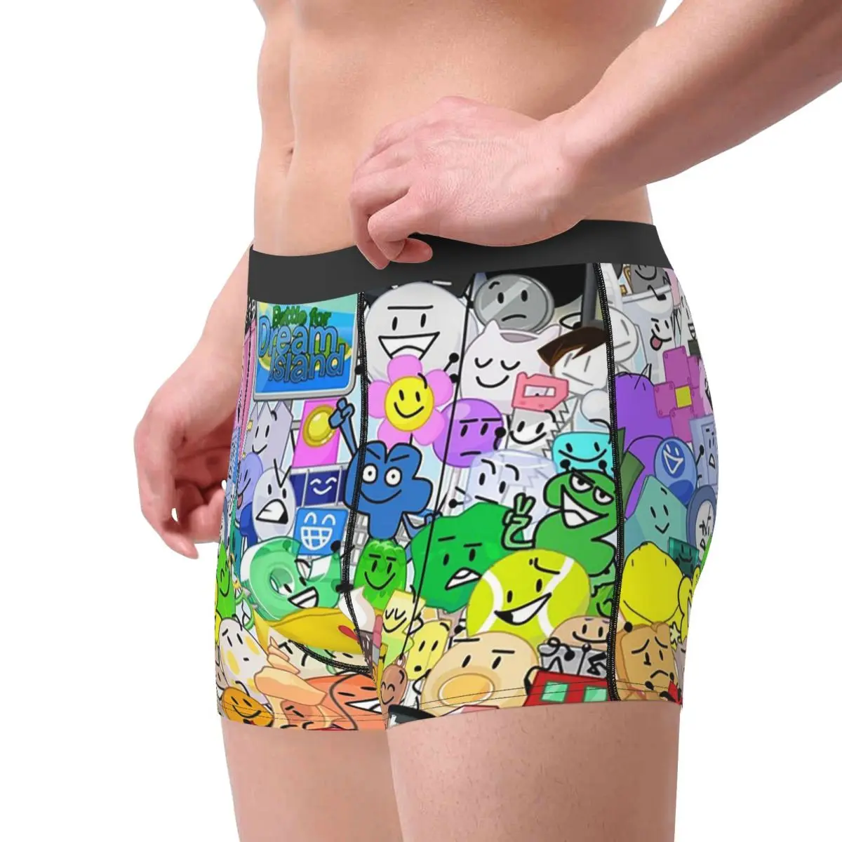 Boxer caleçon short BFDI groupe photo culotte Homme sous-vêtements doux pour Homme Homme petit ami cadeau