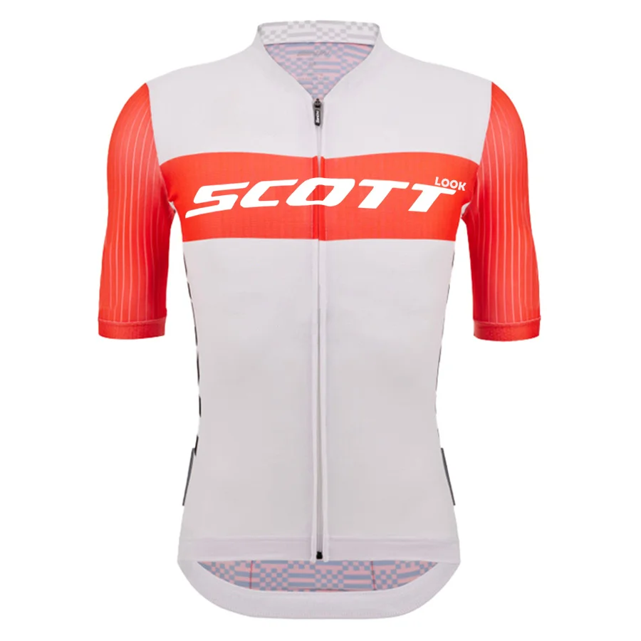 2025 New Men's Quick Drying Breathable Mountain Bike Clothing Bicycle Clothing Road Bike Clothing Cycling Top SCOTT LOOK