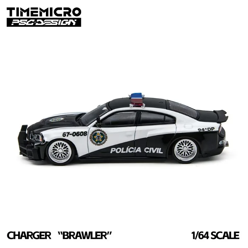 Time Micro TM&PSC Design 1:64 Dodge Classic American Car Static Diecast Model Car Collectible Ornament